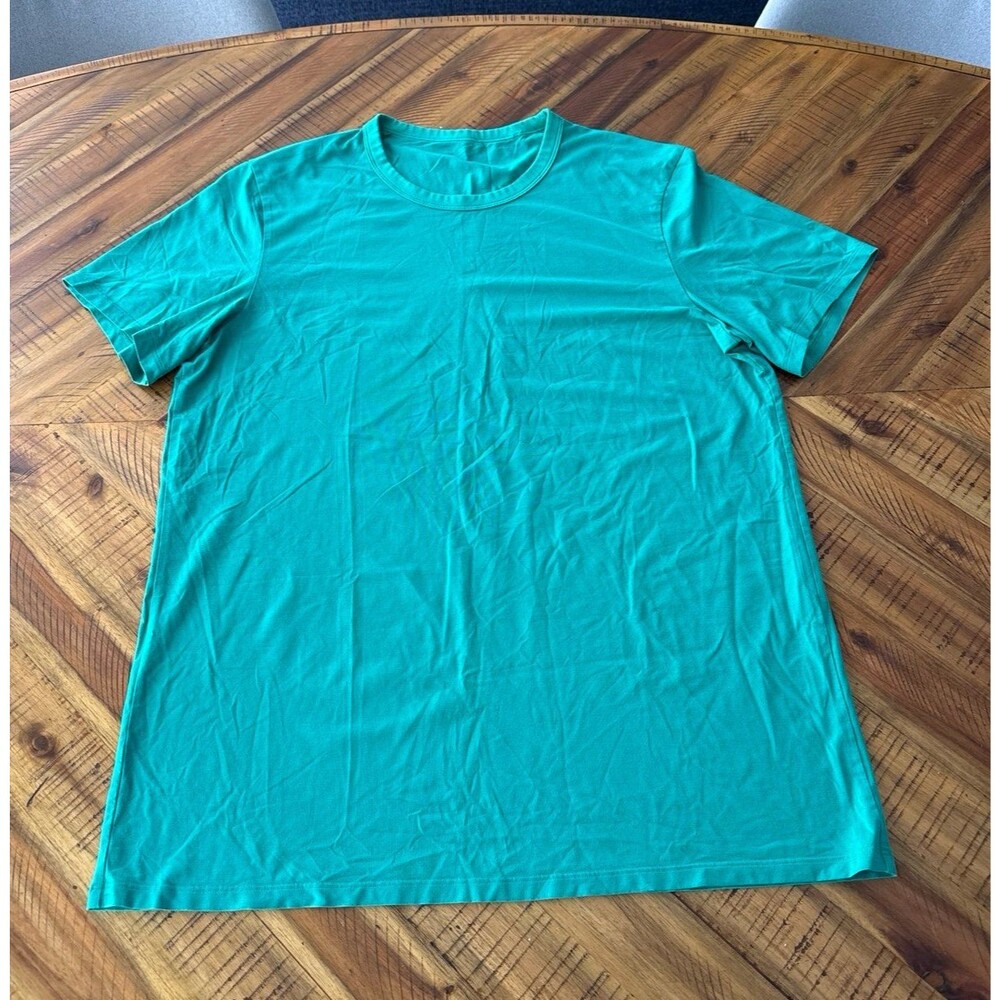 Lululemon Basic Tee Kelly Green Men’s Large EUC